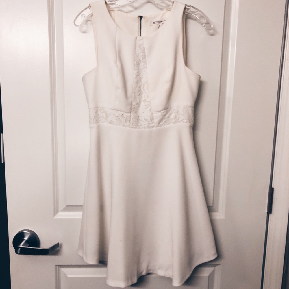 BCBG generation white dress